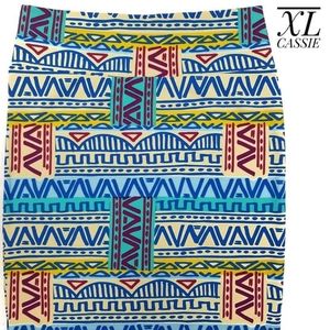 XL LULAROE CASSIE SKIRT